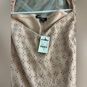 Crop puffed sleeve top